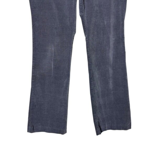 J Jill Velour Wide Leg Pants Trousers Size 10 Grey Classy Velvet Whimsigoth - Picture 3 of 10